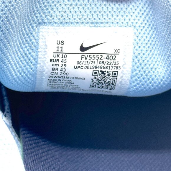 Nike Mens Zoom Vapor 12 Tennis Hard Court Navy Blue Shoes Sz 11 New FV5552-402 - Picture 6 of 12